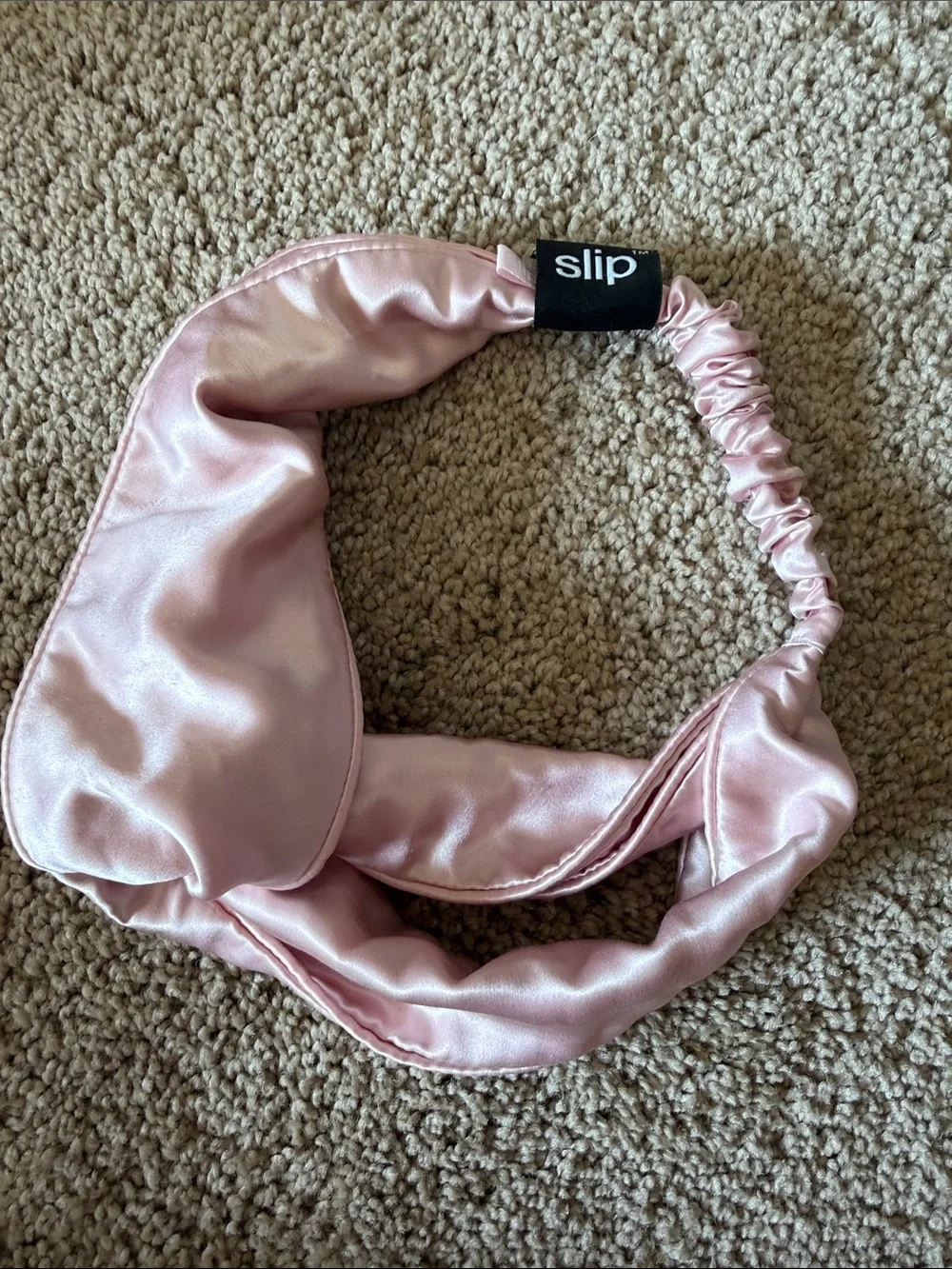 SLIP Pink Silk Knotted Headband New🩷AND Scrunchie!